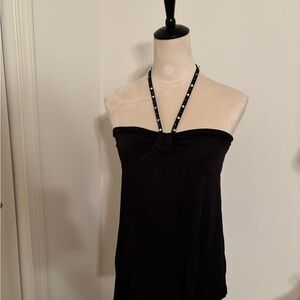 Express Black Halter Camisole